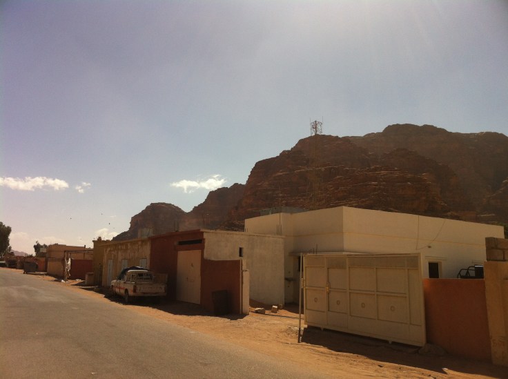 Entrance of Wadi Rum Village